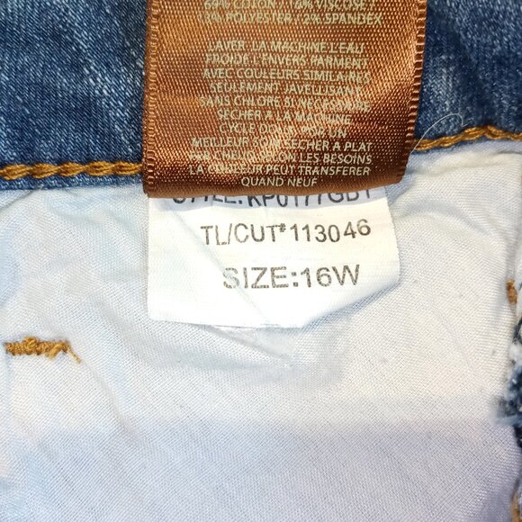 Kut from the Kloth Jeans 16W CONNIE Cropped Skinny Ankle Stretch Med Wash - Picture 12 of 14